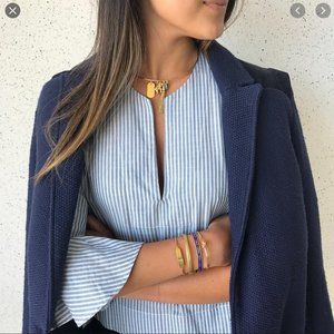 Stella & Dot 💎 Chrislen Collar Gold - Like New